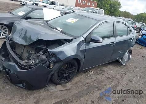 2015 Toyota Corolla S Plus z USA, uszkodzony, nr VIN 5YFBURHE2FP275241